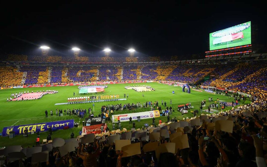Entrenamiento a Puerta Abierta de Tigres Antes de la Final de Vuelta