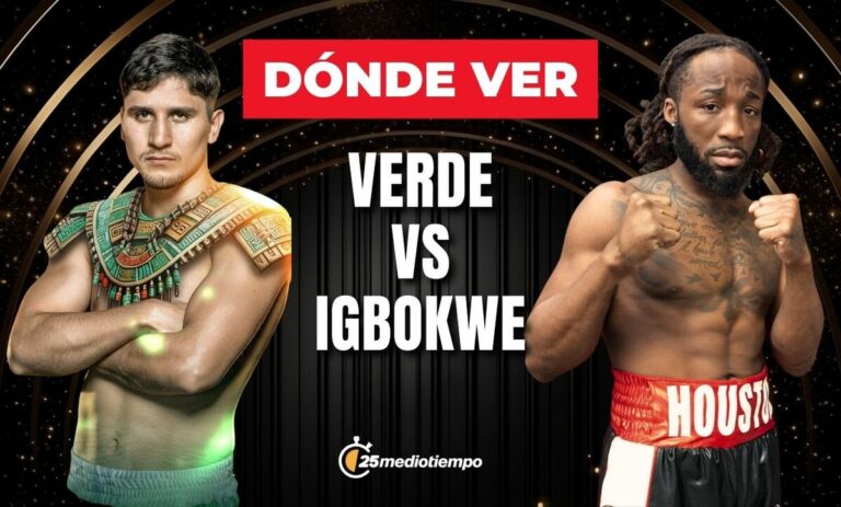 Marco Verde vs. Raphael Igbokwe: ¡No te pierdas la pelea de boxeo en vivo HOY!