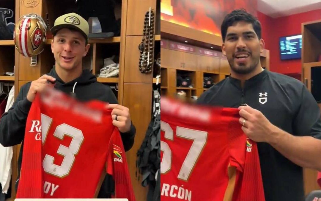 Los 49ers envían deseos de éxito al Toluca en su próxima temporada