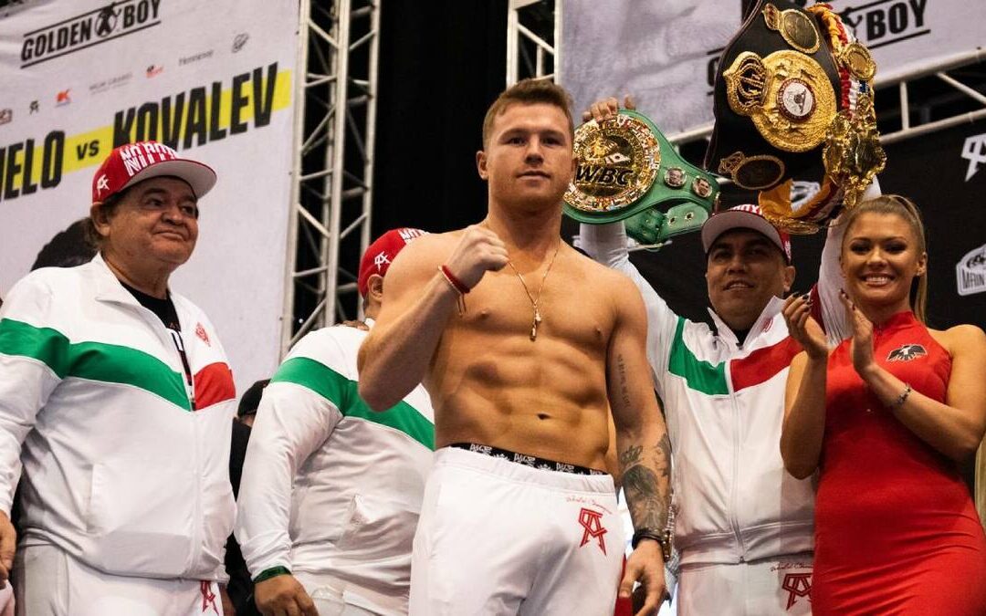 Canelo Álvarez se posiciona en el top 10 de los mejores boxeadores del siglo XXI