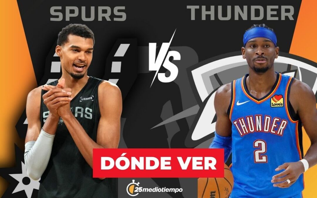 OKC Thunder vs. Spurs EN VIVO: Horarios y Dónde Ver las Semifinales de la NBA Cup 2025