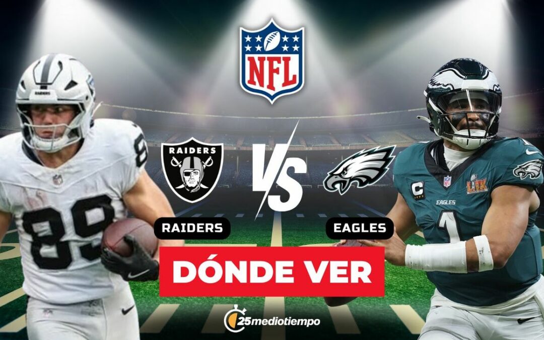 Raiders vs. Eagles: Sigue el Partido de la Semana 15 de la NFL EN VIVO