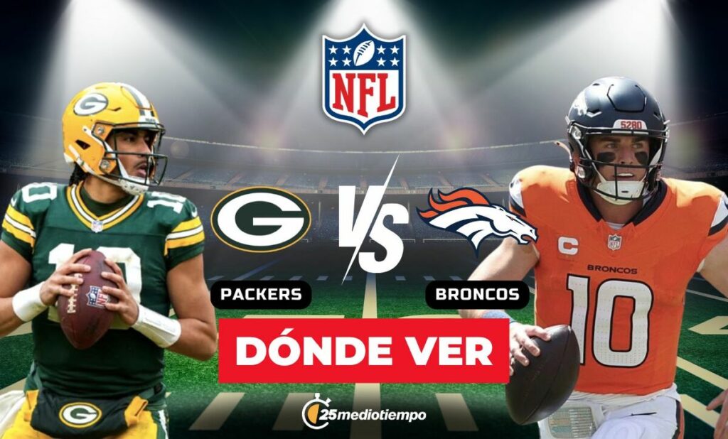 Packers vs. Broncos: ¡Todo lo que necesitas saber para ver EN VIVO el partido de la Semana 15 de la NFL 2025!
