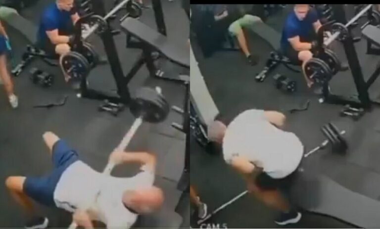 Trágico accidente: Hombre muere tras caída de barra en gimnasio en Brasil
