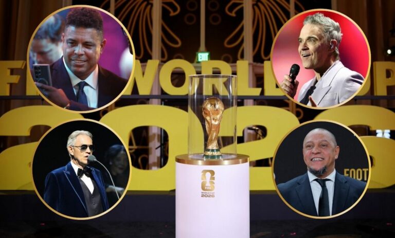 Celebrities y Leyendas Brillan en el Sorteo del Mundial 2026