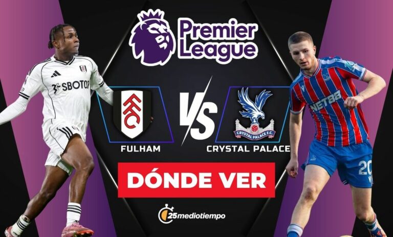 Fulham vs Crystal Palace EN VIVO: Hora y Dónde Ver el Partido de Raúl Jiménez en la Premier League 2025