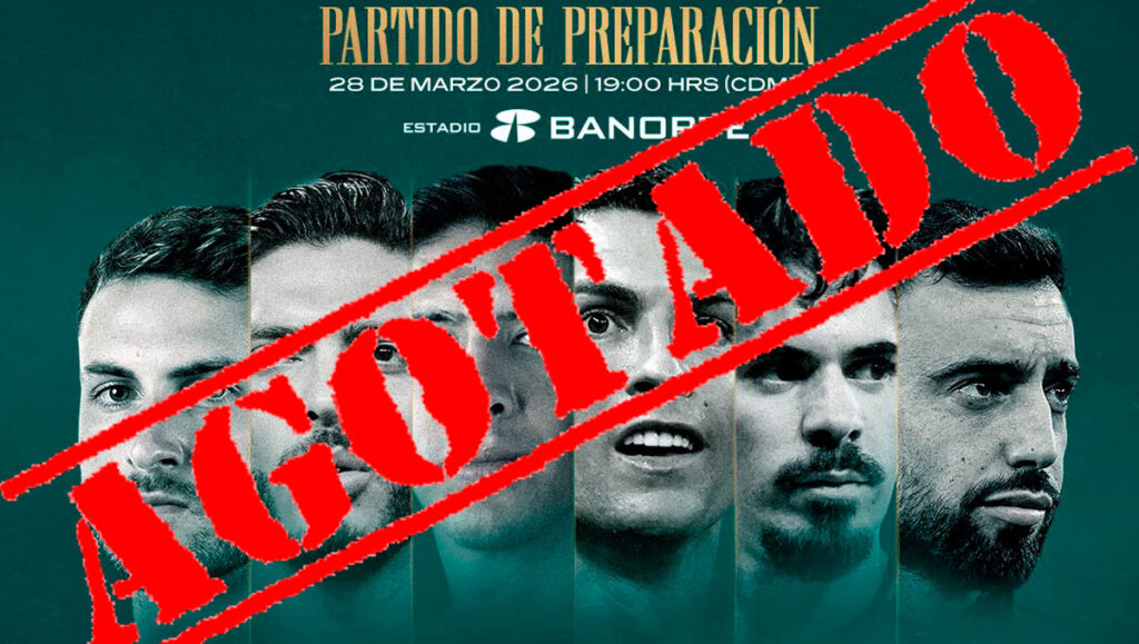 ¡Éxito total! Fanki anuncia el fin de la preventa para el México vs Portugal