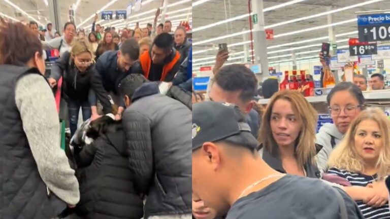 Incidente de ‘Lady Pavo’ en Supermercado de la GAM: Riña por una Fila de Compras