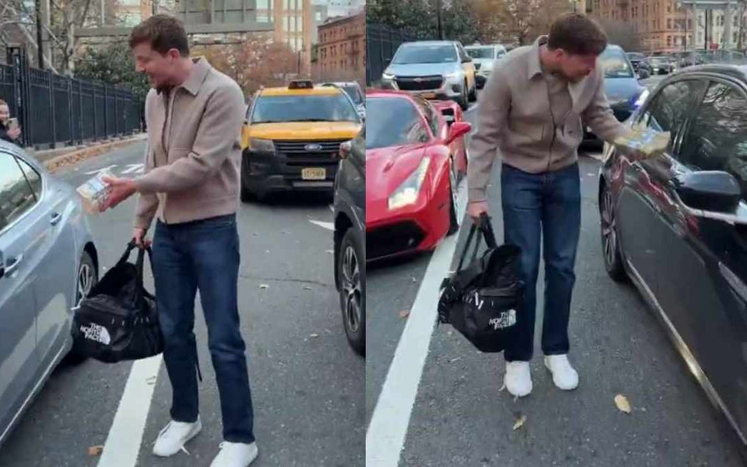 MrBeast Revolutiona las Calles de Nueva York con su Generoso Reparto de Dinero