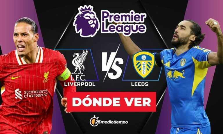 Liverpool vs Leeds: Horarios y dónde ver EN VIVO el partido J19 de la Premier League 2026