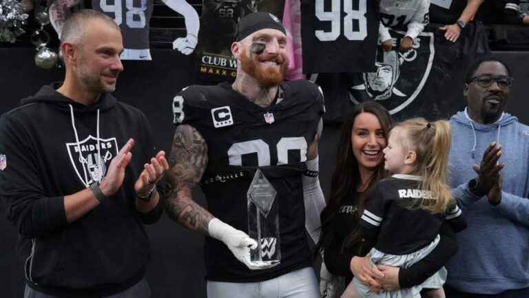 Maxx Crosby Envía un Mensaje Desafiante a la Directiva de Las Vegas Raiders