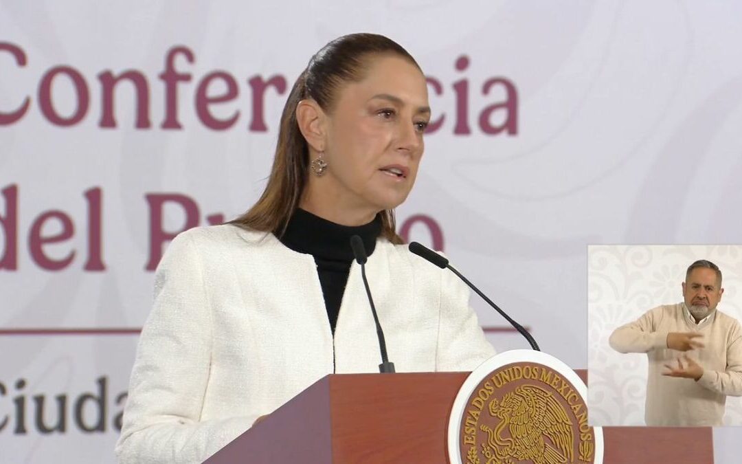 Sismo en Lubbock interrumpe La Mañanera; Sheinbaum asegura que no hay daños graves