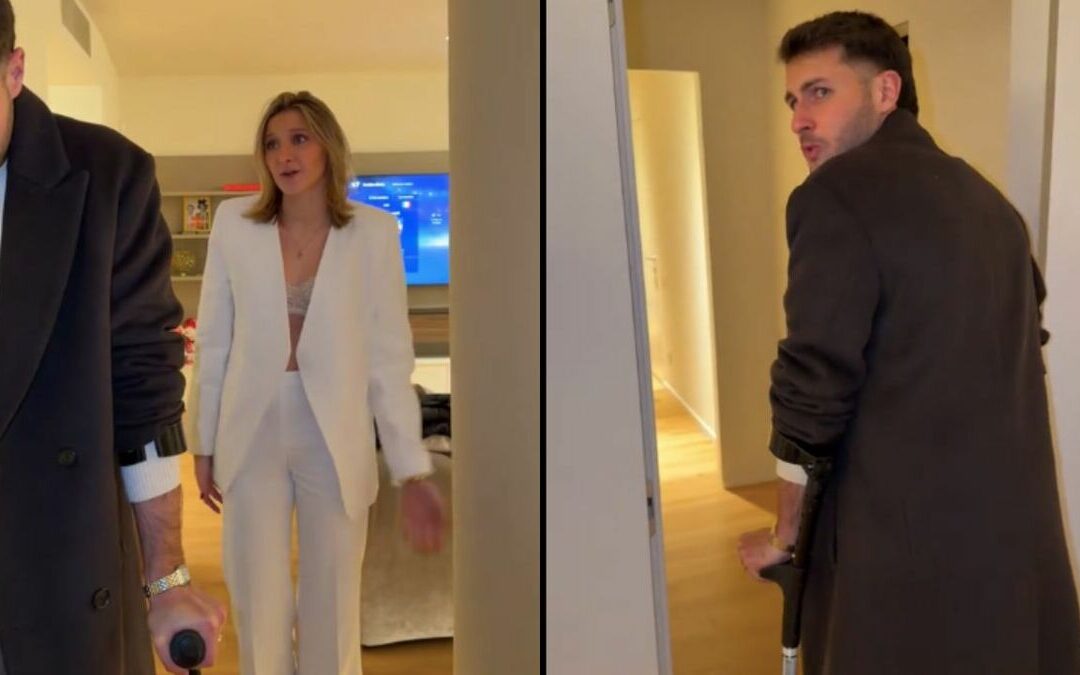 La hermana de Santi Giménez se burla de su lesión con un chiste en TikTok