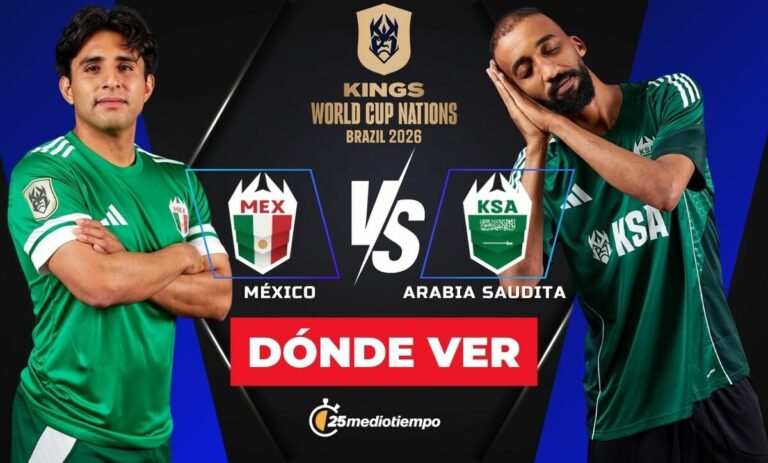 ¿A Qué Hora Juega México vs Arabia Saudita en el Kings World Cup Nations 2026?