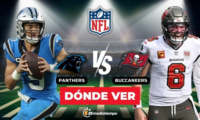 Buccaneers vs. Panthers: ¿Dónde y a qué hora ver en vivo el emocionante partido del NFC Sur en la Semana 18 de la NFL?