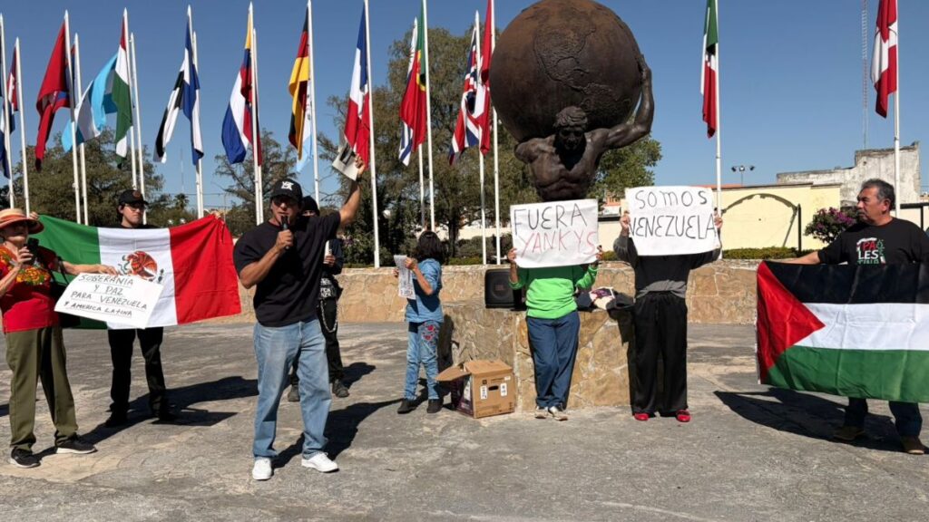 “Fuera Yankys”: El Colectivo Regio Rechaza la Intervención de Estados Unidos en Venezuela