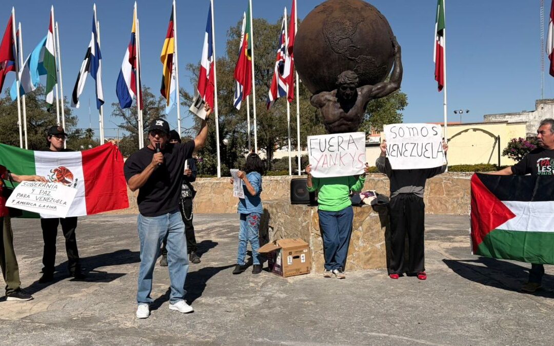 “Fuera Yankys”: El Colectivo Regio Rechaza la Intervención de Estados Unidos en Venezuela