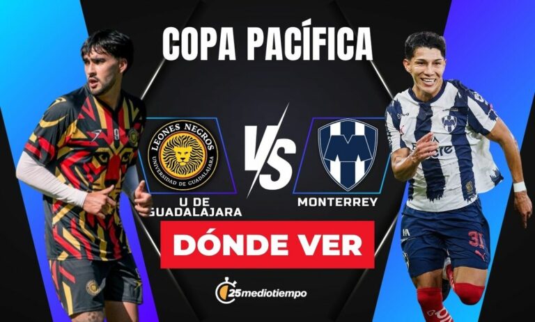 Leones Negros y Monterrey: horarios y dónde ver EN VIVO el partido de la Copa Pacífica 2026