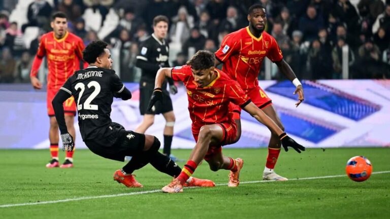 Juventus cae ante Lecce y se aleja de la cima de la Serie A