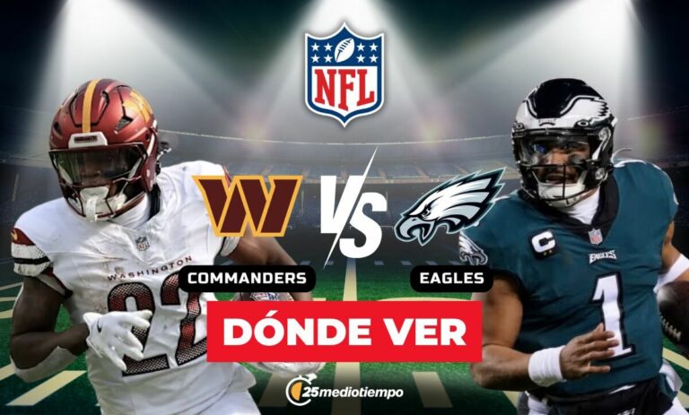 Commanders vs. Eagles: Cómo Ver EN VIVO el Partido de la Semana 18 de la NFL 2026 desde Lubbock