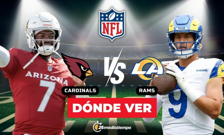 Dónde Ver Cardinals vs. Rams EN VIVO: Horario y Canal para la Semana 18 de la NFL 2026