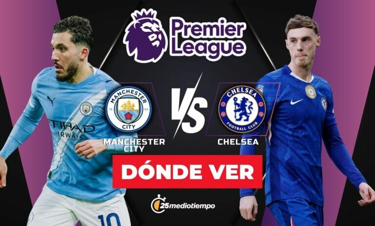 Manchester City vs Chelsea: Sigue el Partido de la Premier League en Vivo Hoy