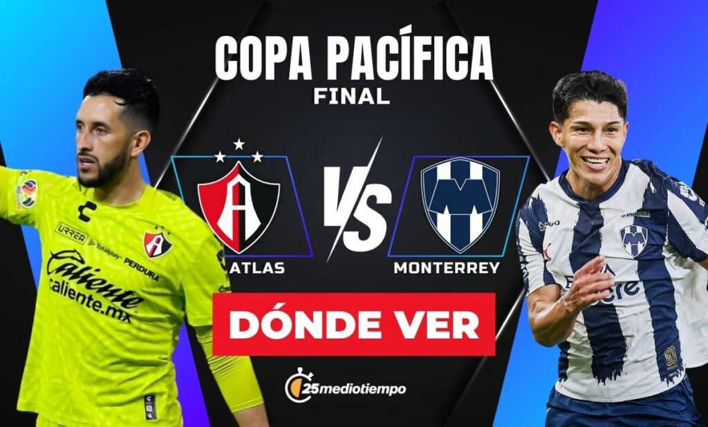 Copa Pacífica 2026: Atlas vs. Monterrey – Horario y Dónde Ver EN VIVO la Final