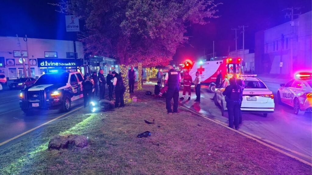 Accidente de Motociclista en Lubbock: Derrapaje en Retorno de Independencia y Comonfort