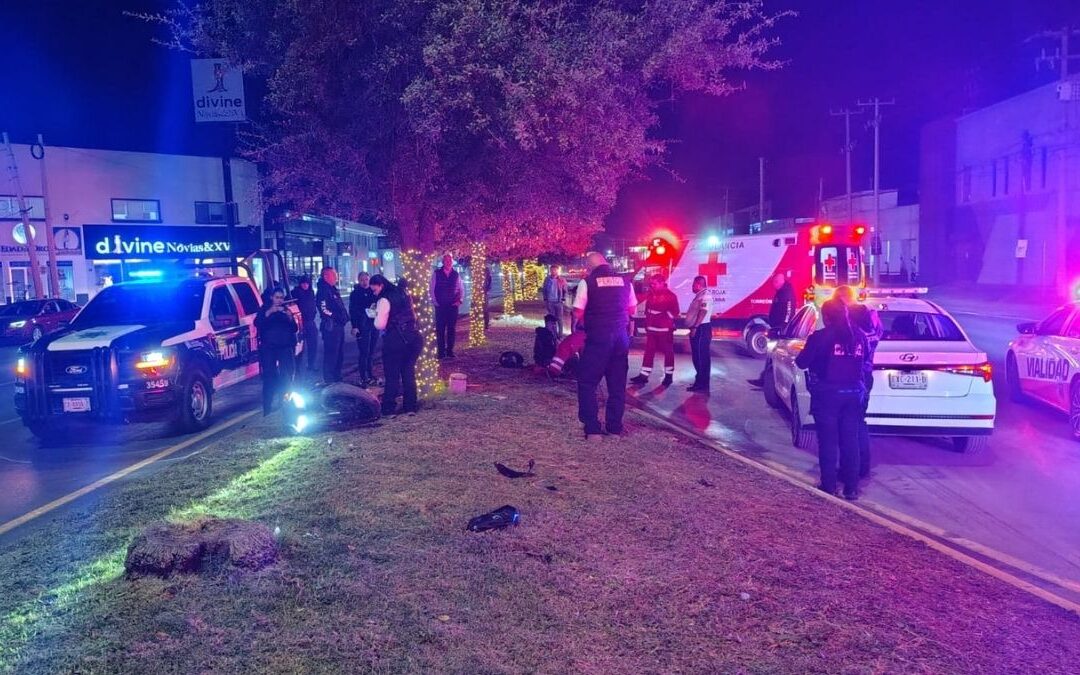 Accidente de Motociclista en Lubbock: Derrapaje en Retorno de Independencia y Comonfort