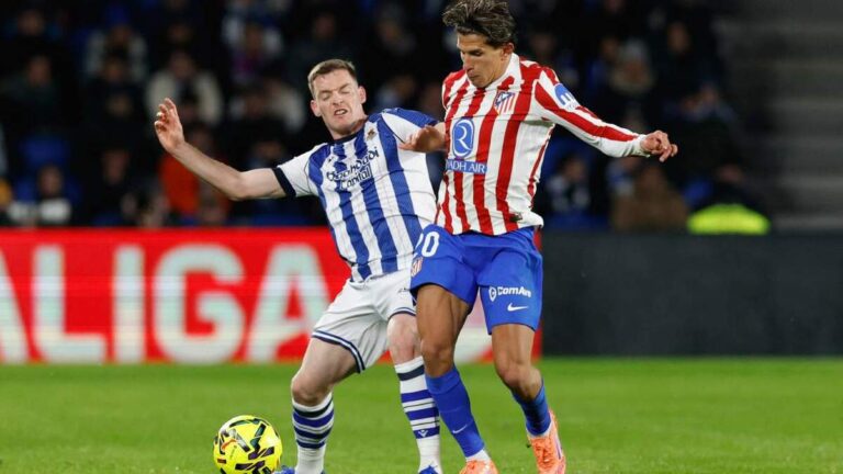 El Atlético de Madrid empata con la Real Sociedad y se aleja de la cima de La Liga