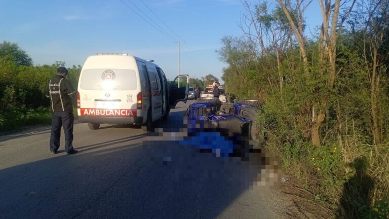 Trágica volcadura de cuatrimoto en Montemorelos: mujer pierde la vida y hombre resulta herido