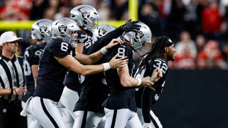 El dramático triunfo de los Raiders sobre los Chiefs en la última semana de la NFL 2025-26