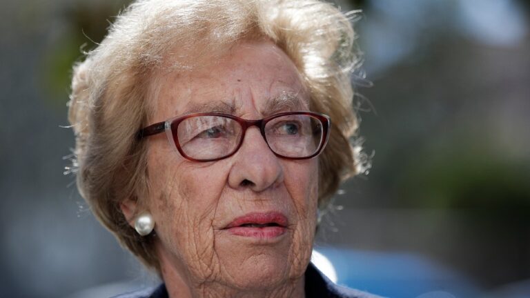 Honramos la vida de Eva Schloss, sobreviviente de Auschwitz y hermanastra de Ana Frank, quien fallece a los 96 años
