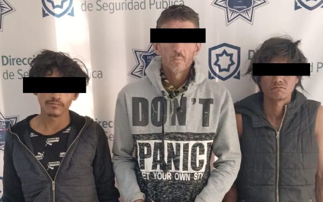 Detenciones en Torreón: Hombres Arrestados Tras ser Sorprendidos en una Bodega