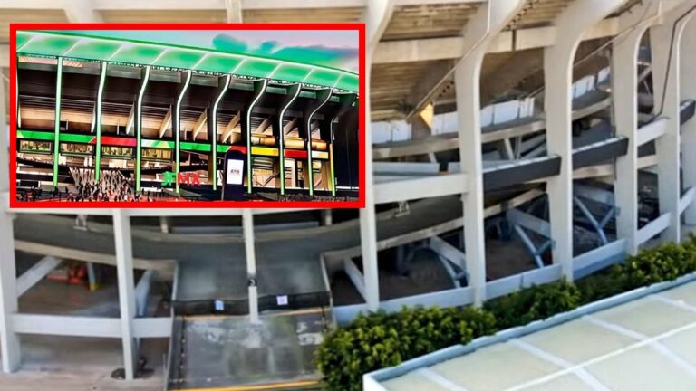 Instalación de Iluminación Exterior del Estadio Banorte: ¡Un Paso Más Cerca de la Finalización!