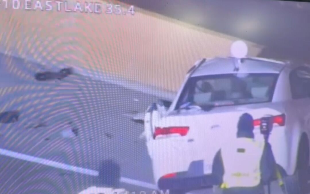 Cierre de Carriles en I-10 Este Debido a Accidente en Eastlake