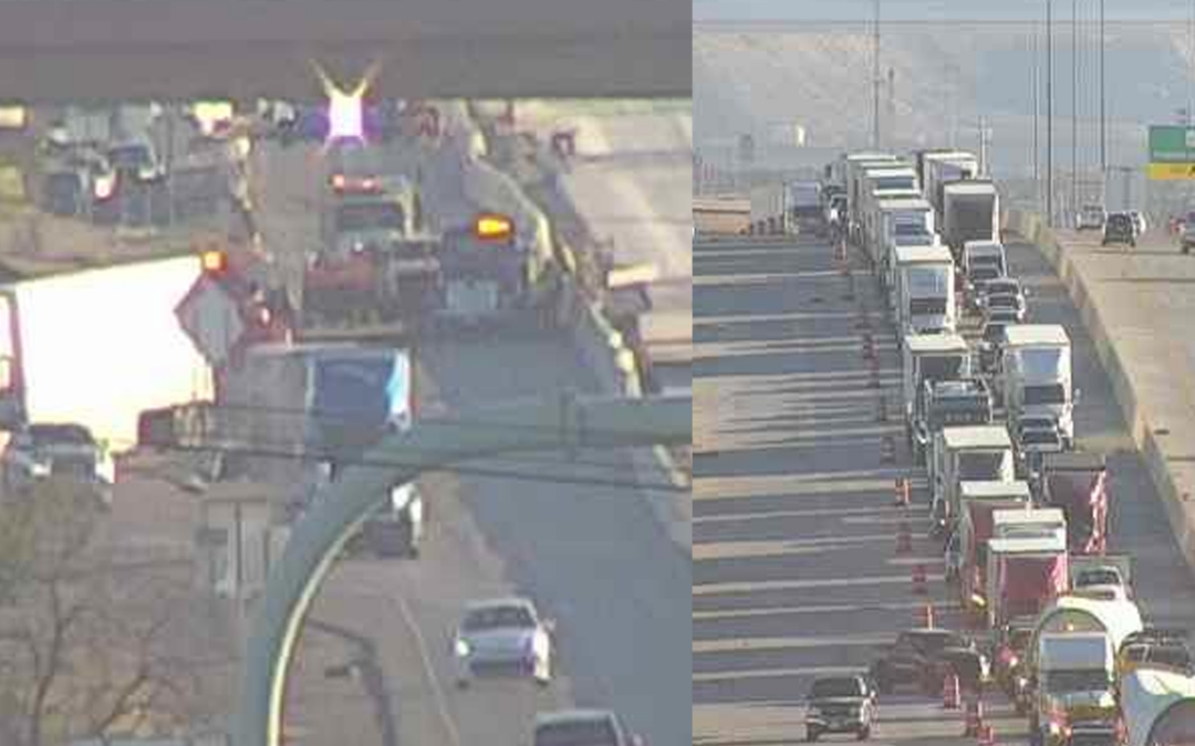 Accidente en la I-10 en Vinton: Cierres de Carreteras y Congestión de Tráfico