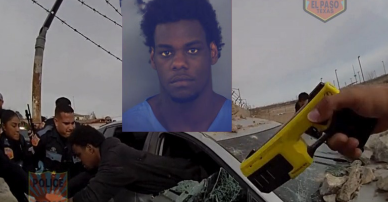 Arresto en El Paso: Hombre choca y es detenido tras persecución en vehículo robado