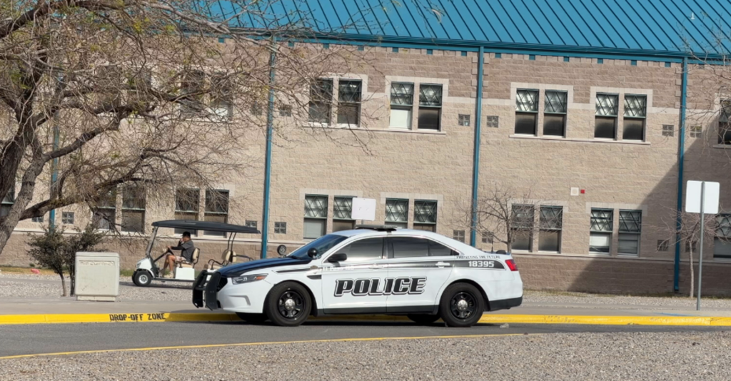 Amenaza Escolar en la Preparatoria Franklin Activa Respuesta Police en El Paso
