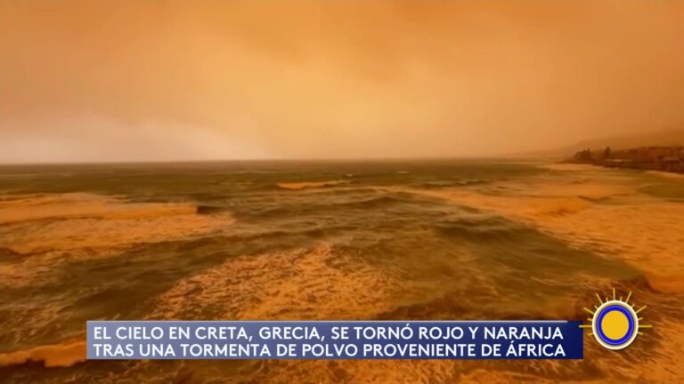 Tormenta De Polvo De África Cubre Grecia